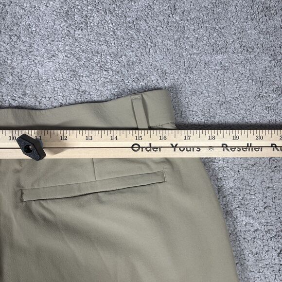 Bearbottom Clothing Pants Mens Large Khaki Stretch Golf Work Nylon Spandex Tan - Picture 10 of 12